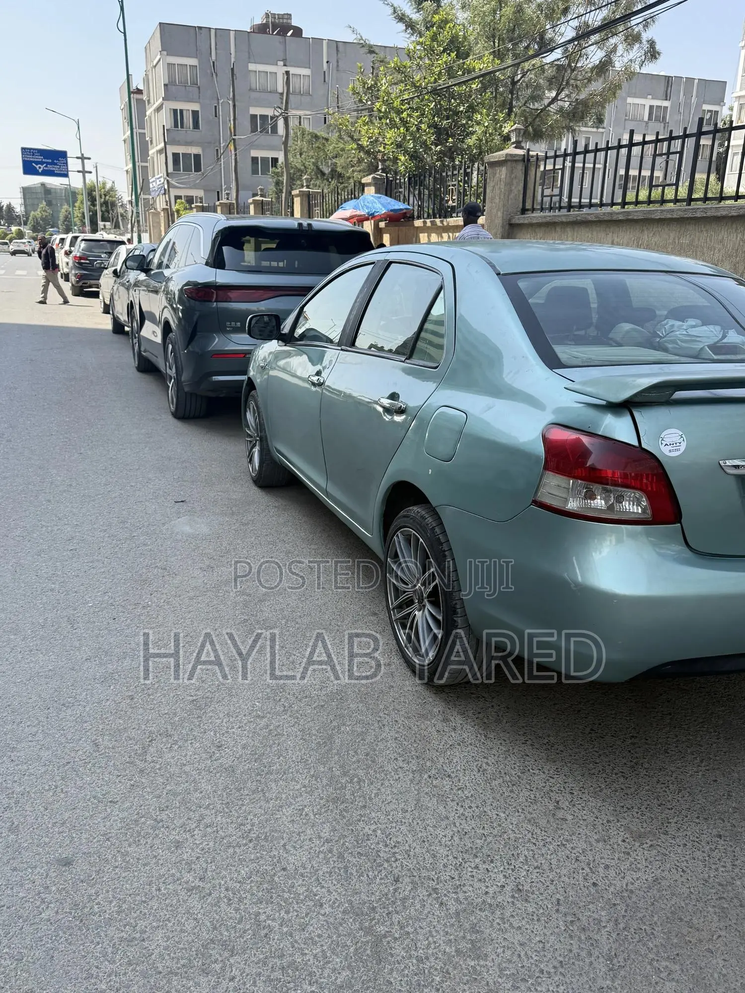 Toyota Yaris 2007 Green