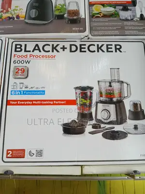 Black+Decker Kitchen Robot Deluxe 5-in-1 Food Processor (Model: