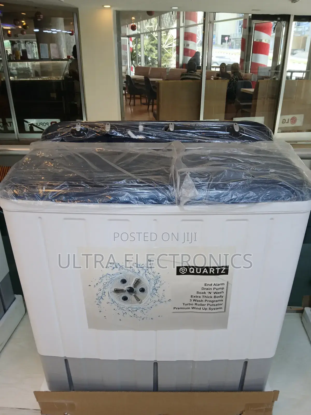 Quartz Twin-Tub Semi-Automatic Washing Machine. Key Features for This
