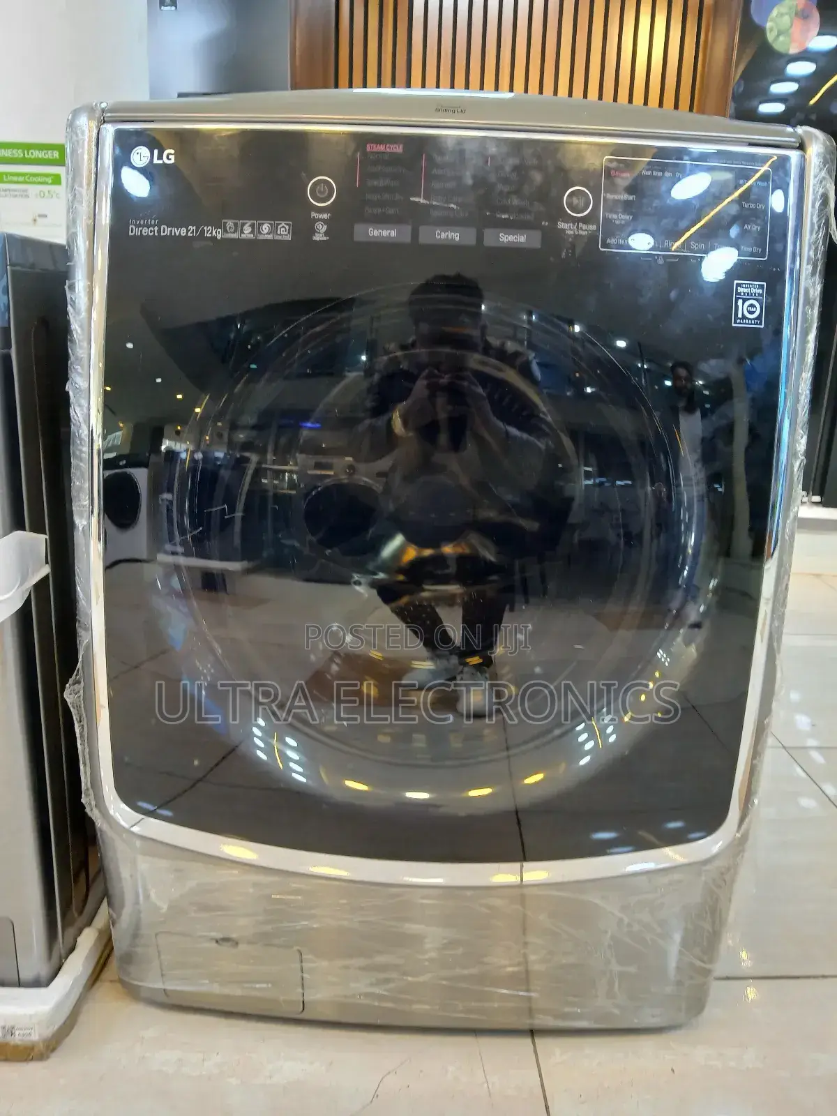 Lg Front Load Fully Automatic Washer/Dryer.Capacity: 21/12 Kg Washing