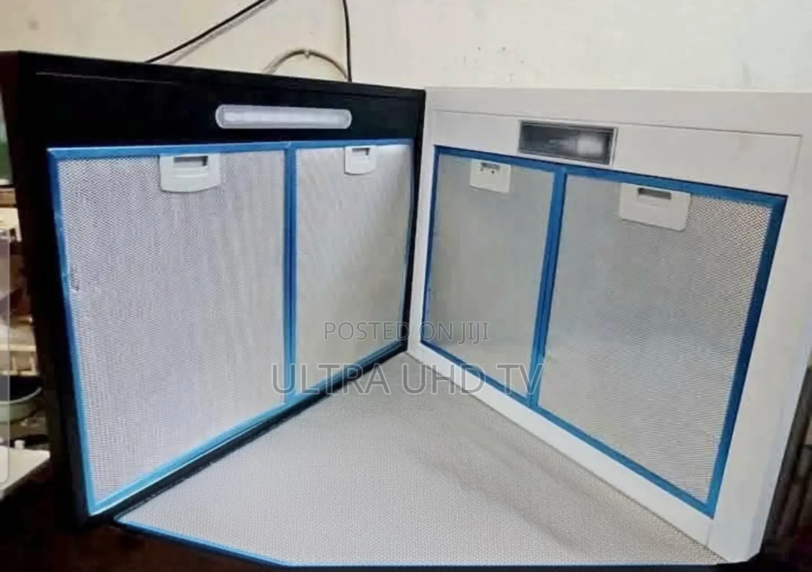 Kitchen Range Hoods, Also Known as Extractor Fans, Shown in Black And