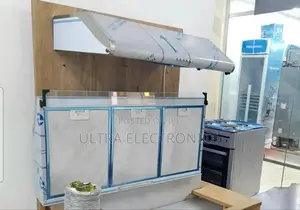 Kitchen Range Hood. It Appears to Be a Slim or Built-in Model