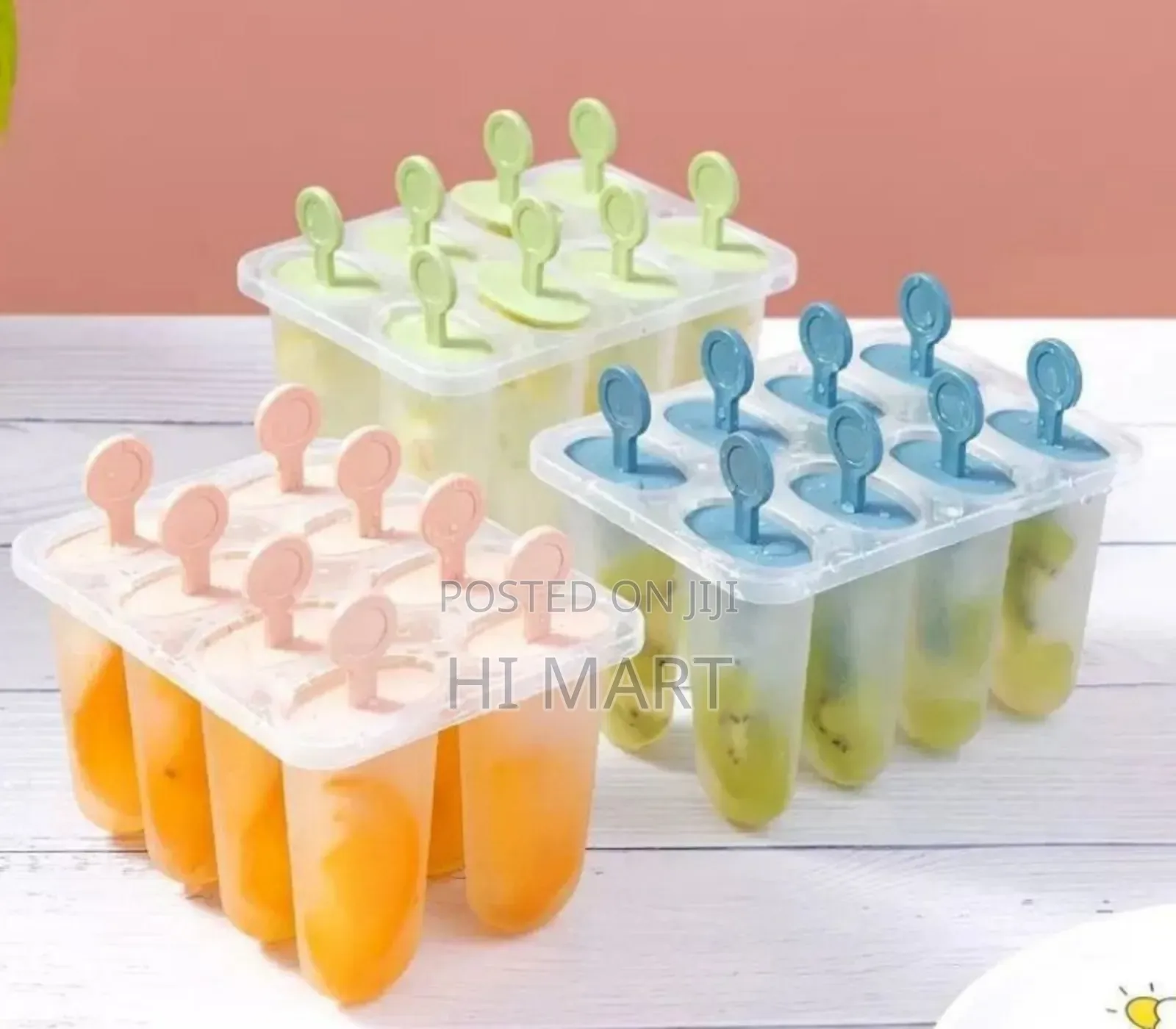 8pcs Ice Pop Making Moulds