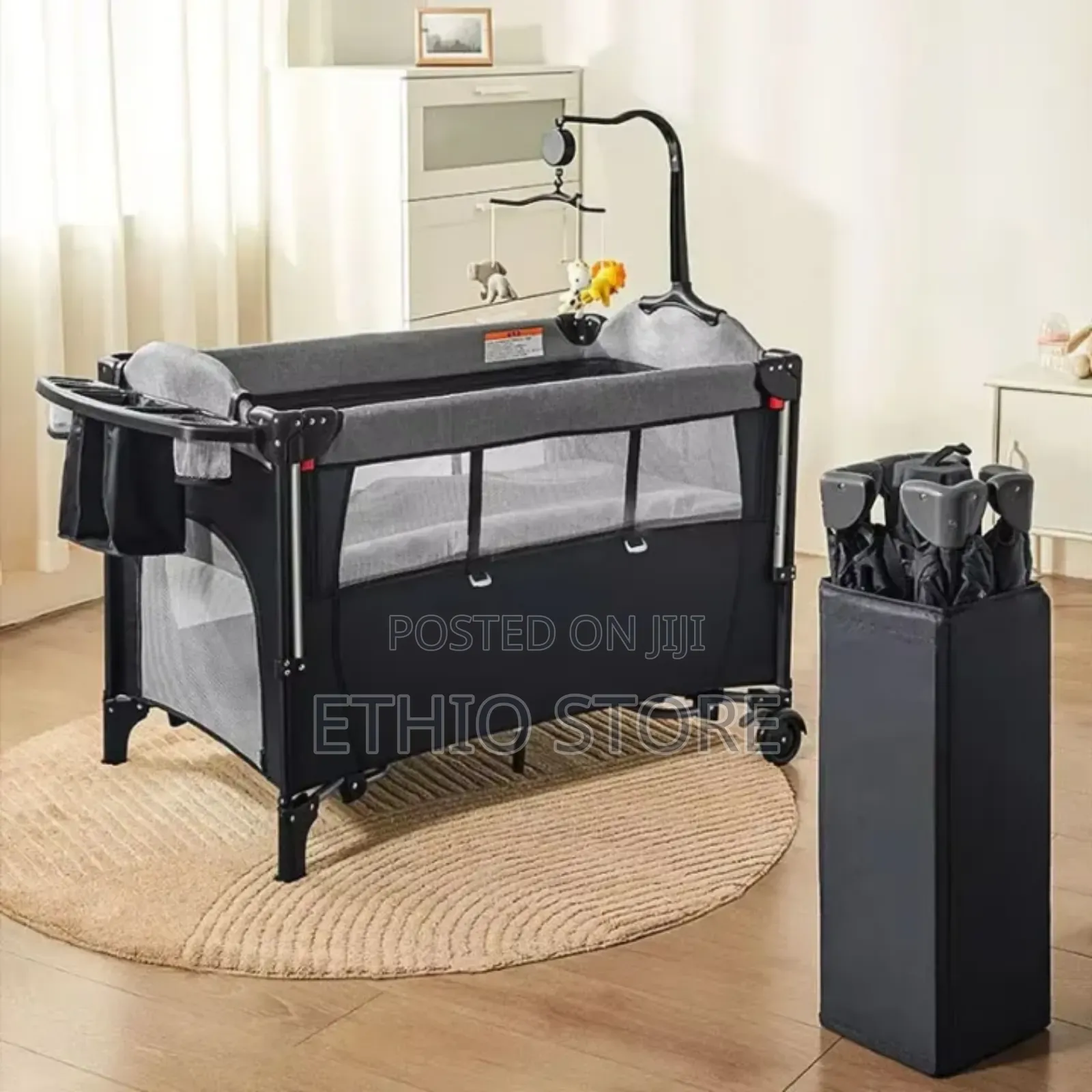 High Quality Foldable Multifunctional Baby Bed