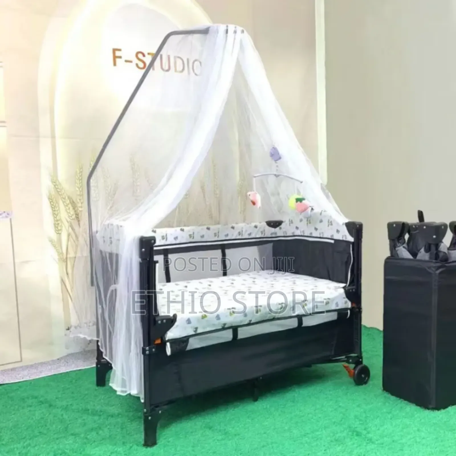 High Quality Foldable Multifunctional Baby Bed