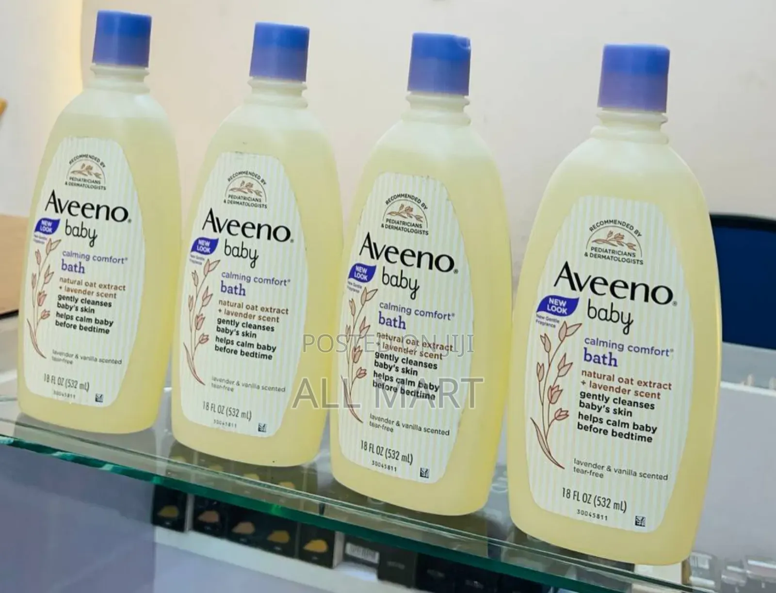 New Arrivals Aveeno Baby Calming Comfort Bath