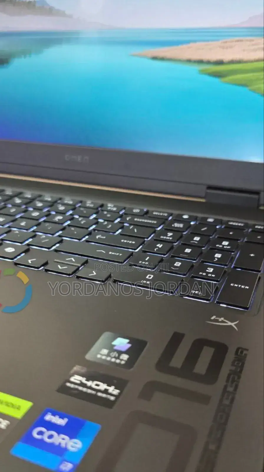 New Laptop HP Omen 16 16GB Intel Core I7 SSD 1T