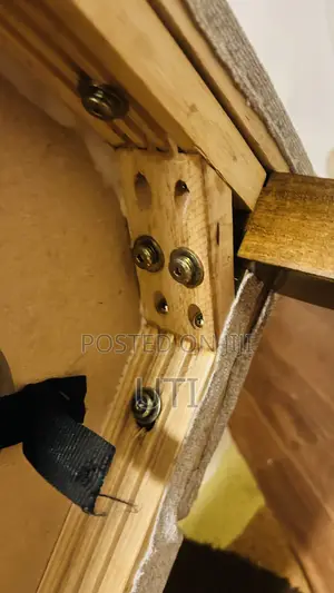 2x Homecentre Victor New Wing Chair, Made in Vietnam, Wood/Fabric