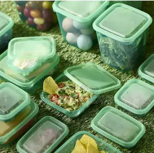 Ikea Food Container, Set of 17, Green