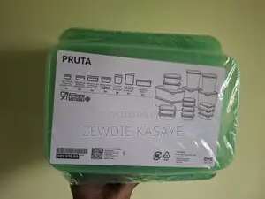 Ikea Food Container, Set of 17, Green