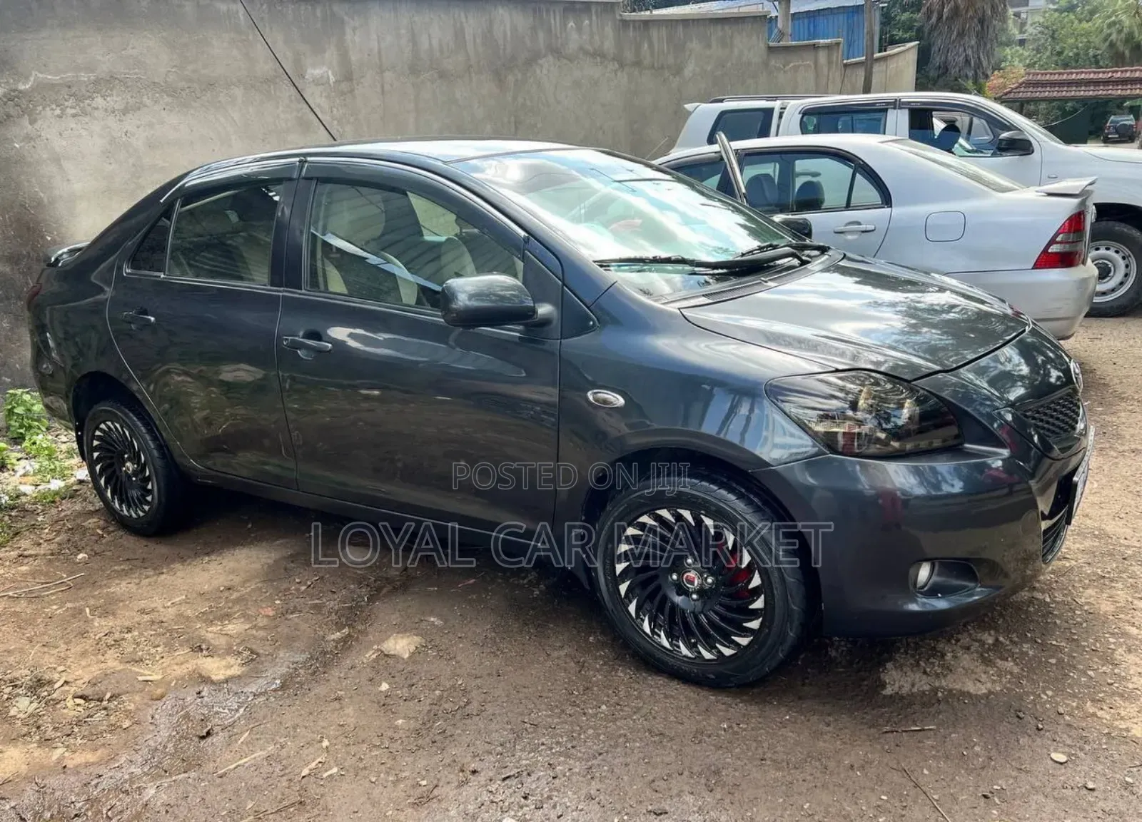 Toyota Yaris 2008 Gray