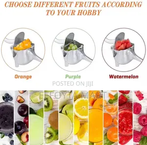 Manual Fruit Press የፍራፍሬ መጭመቂያ