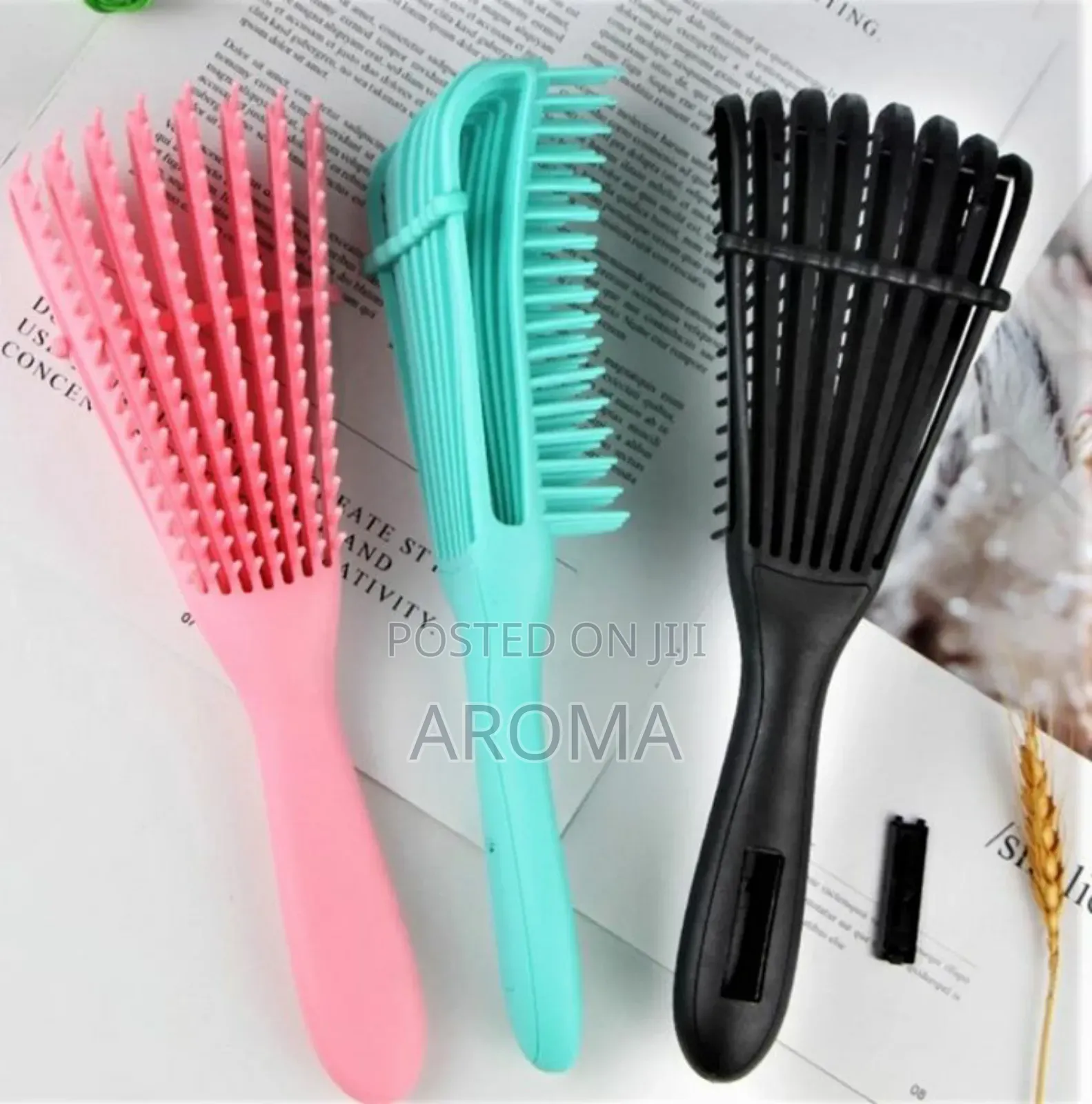 Wide Detanglung and Styling Brush