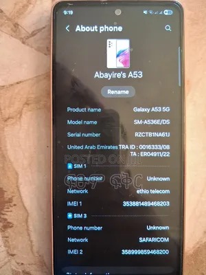 Samsung Galaxy A53 5G 128 GB