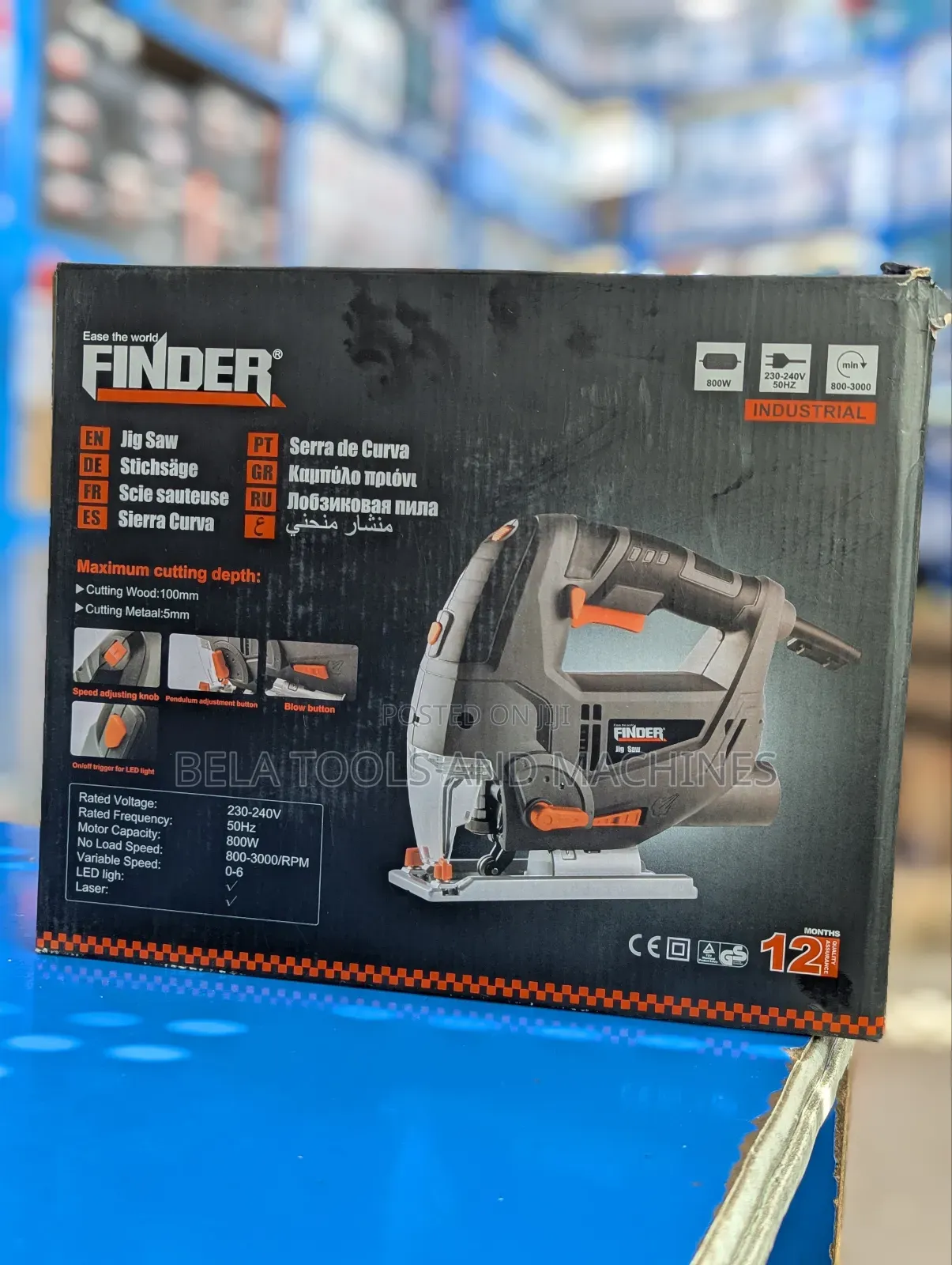 Finder 800w Jigsaw High Quality Jig Saw Machine