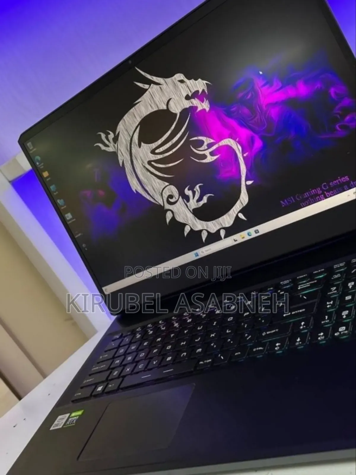 New Laptop MSI Pulse GL66 32GB Intel Core I7 SSD 1T