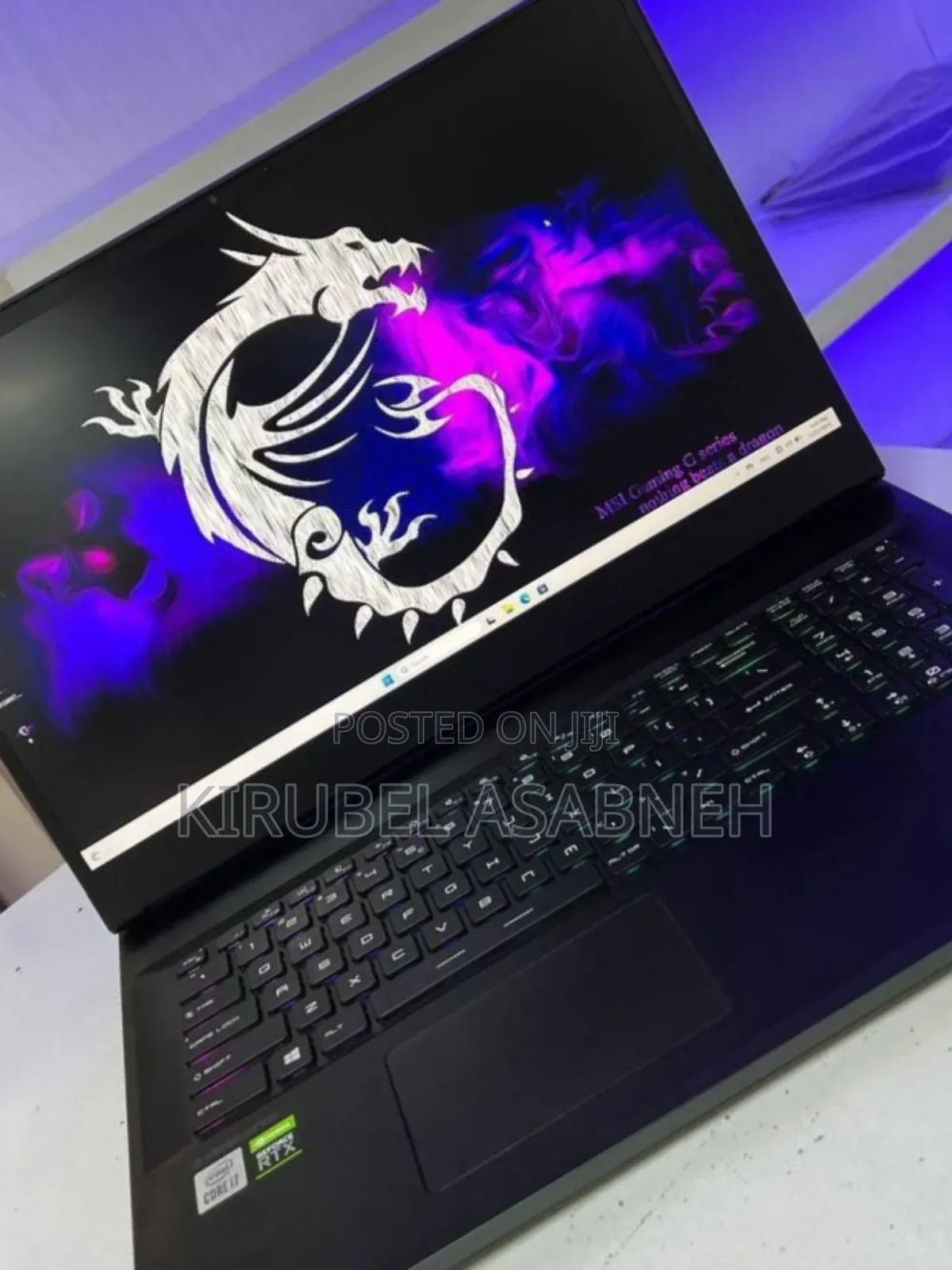 New Laptop MSI Pulse GL66 32GB Intel Core I7 SSD 1T