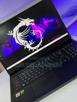 New Laptop MSI Pulse GL66 32GB Intel Core I7 SSD 1T