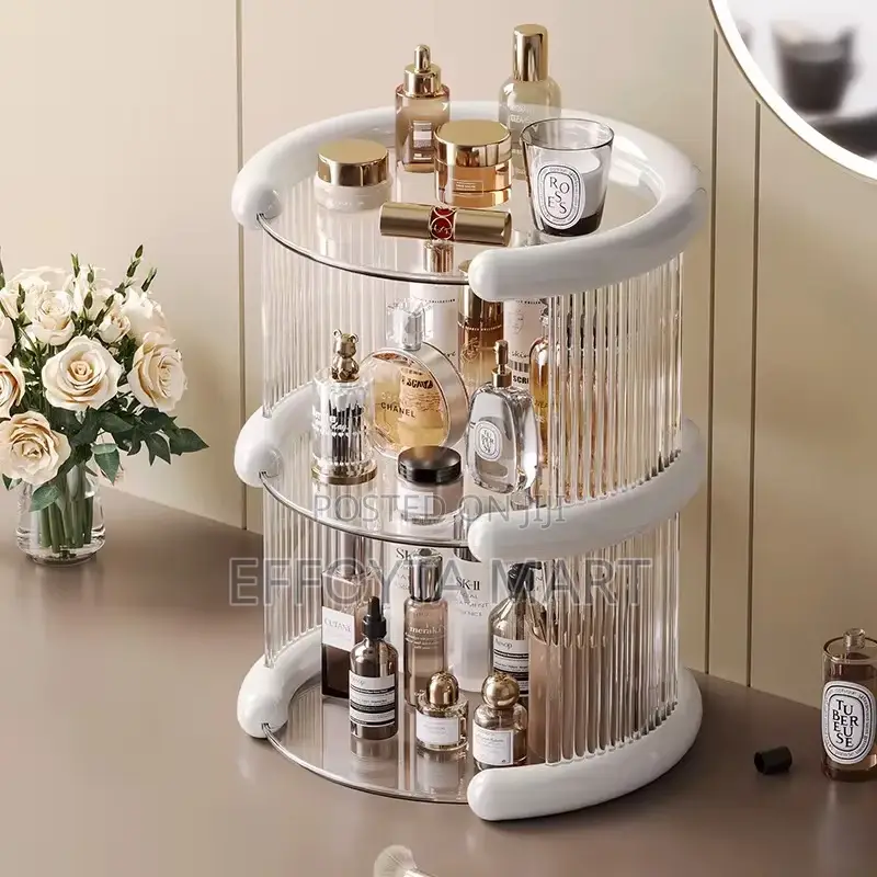Luxury Cosmetics Storage Shelf በቀላሉ የሚገጣጠም የኮስሞቲክስ ማስቀመጫ