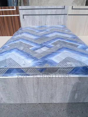 1.20 Meter Laminet Bed (ላሚኔት አልጋ) ከ ፍራሽ ጋር