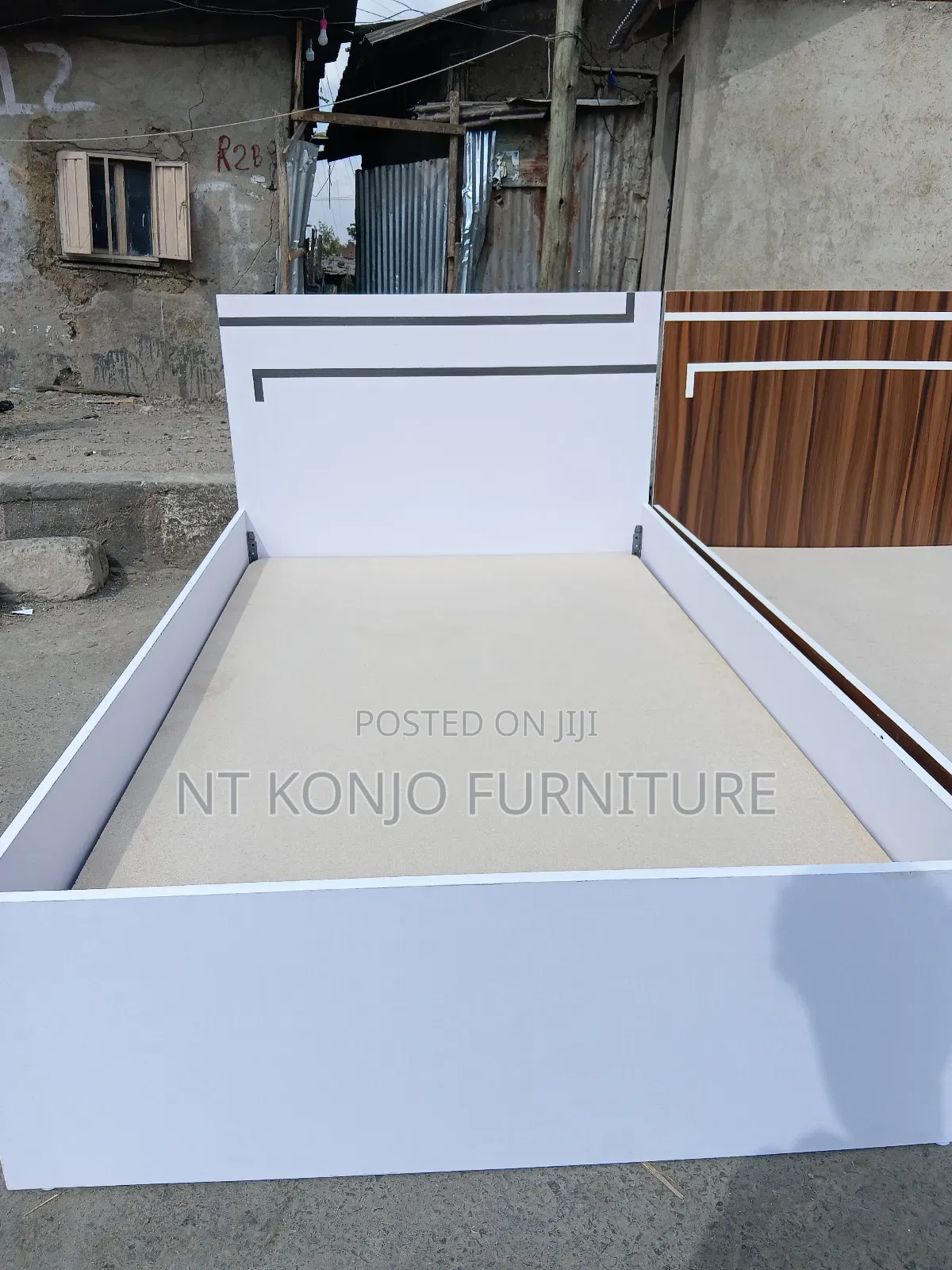 1.20meter Laminet Bed (ላሚኔት አልጋ)