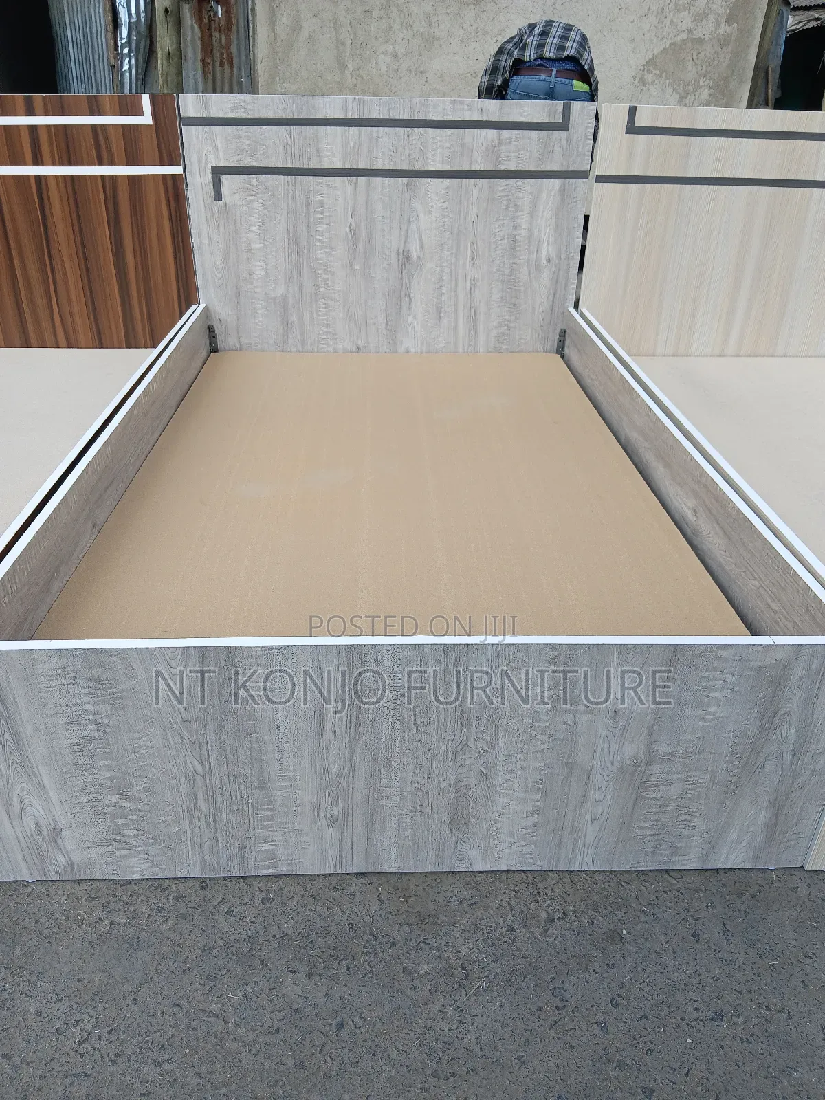1.20meter Laminet Bed (ላሚኔት አልጋ)