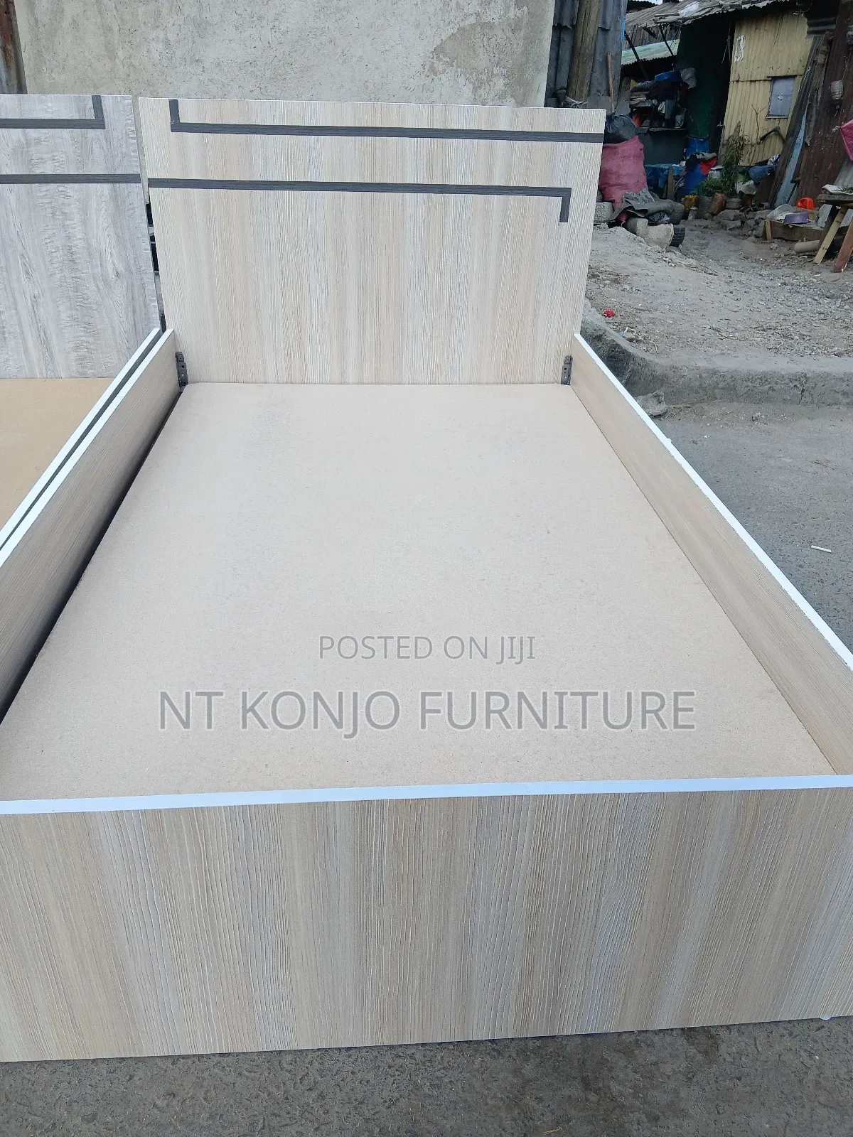 1.20meter Laminet Bed (ላሚኔት አልጋ)