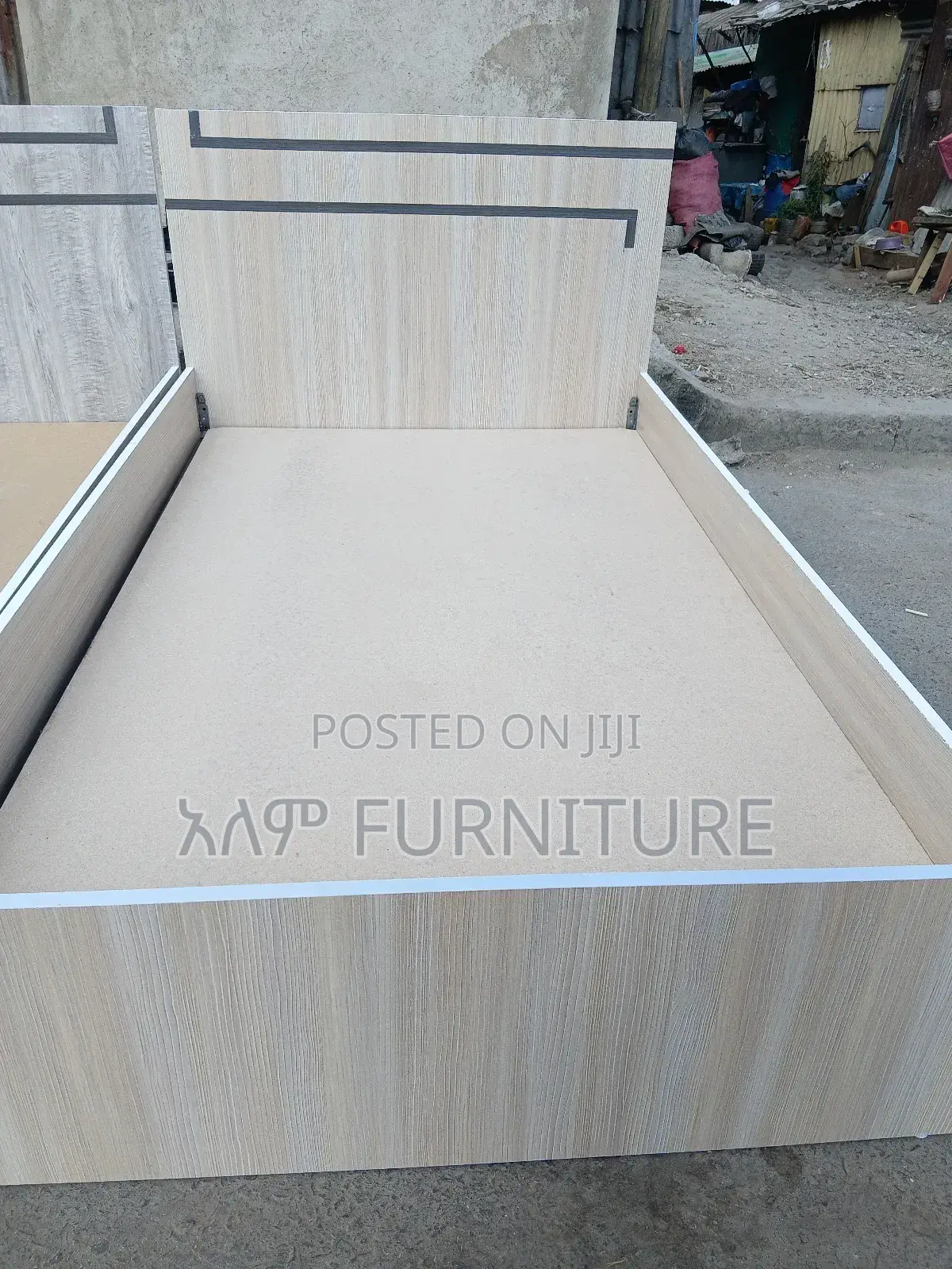 1.20meter Laminet Bed (ላሚኔት አልጋ)