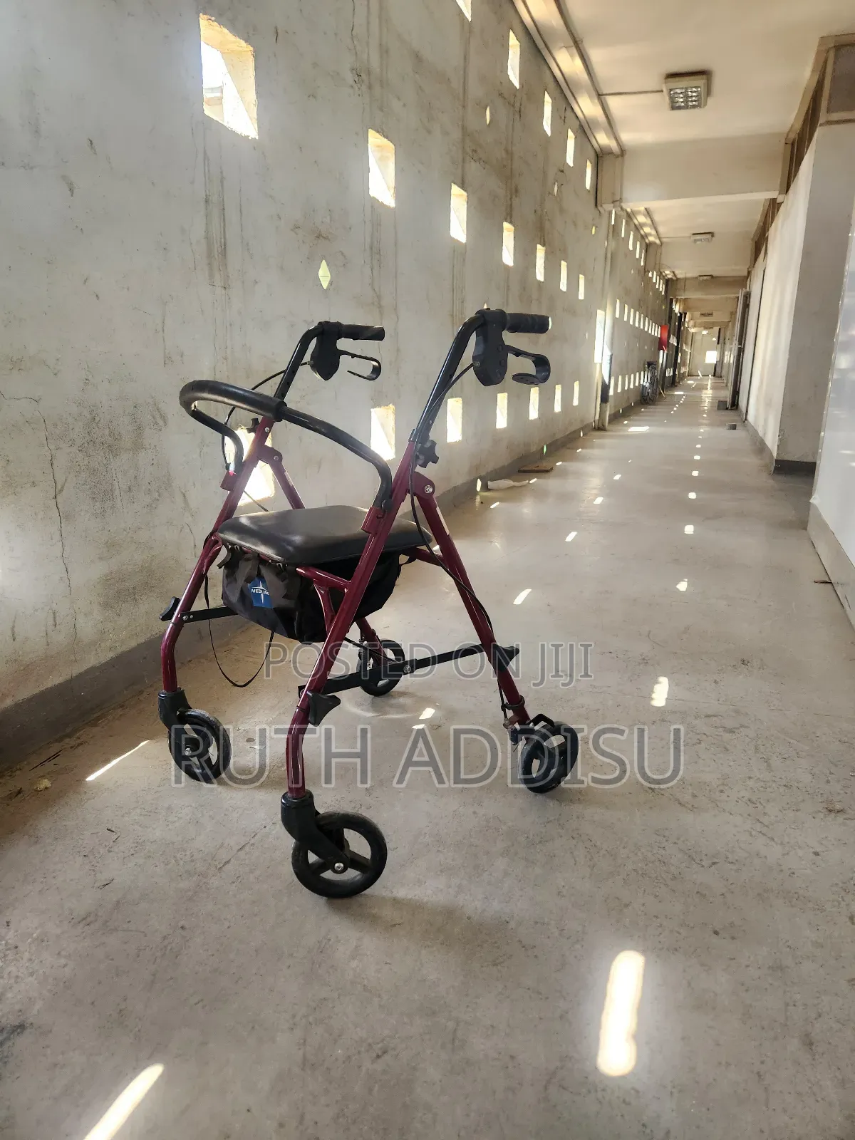 Walker Foldable With Seat Brand New Wheelchair12346walker With Seat