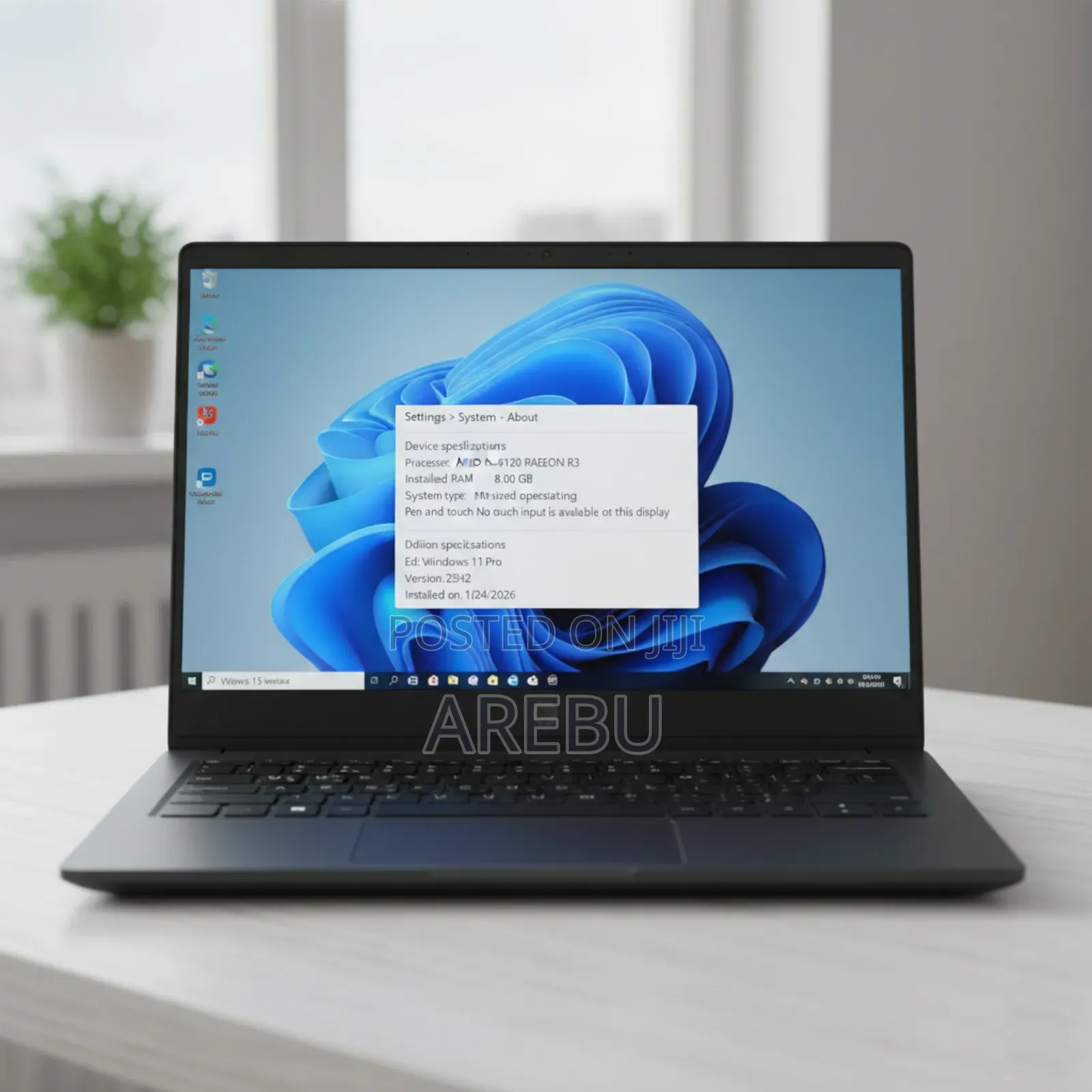 Laptop HP 15-Gw0023od Slim 8GB AMD A4 SSD 512GB