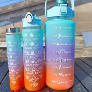 3pcs Water Bottle የውሀ መያዣዎች