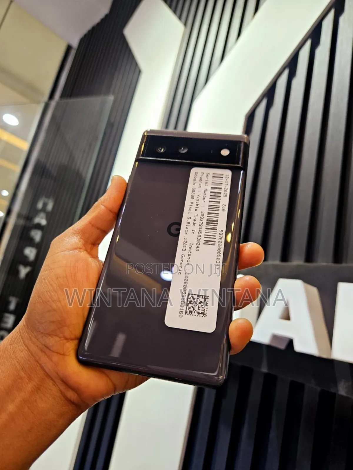 New Google Pixel 6 128 GB Black