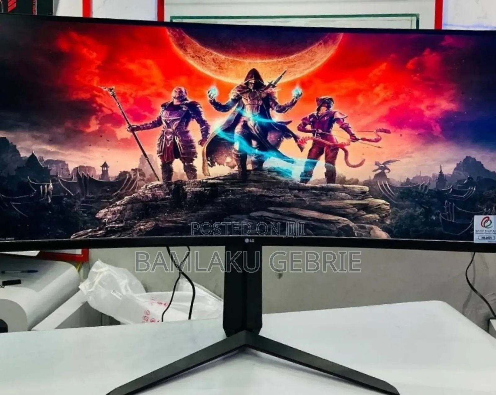 Lg Gaming Monitor Curved () Brand New Packed 34 Inch Hdr10
