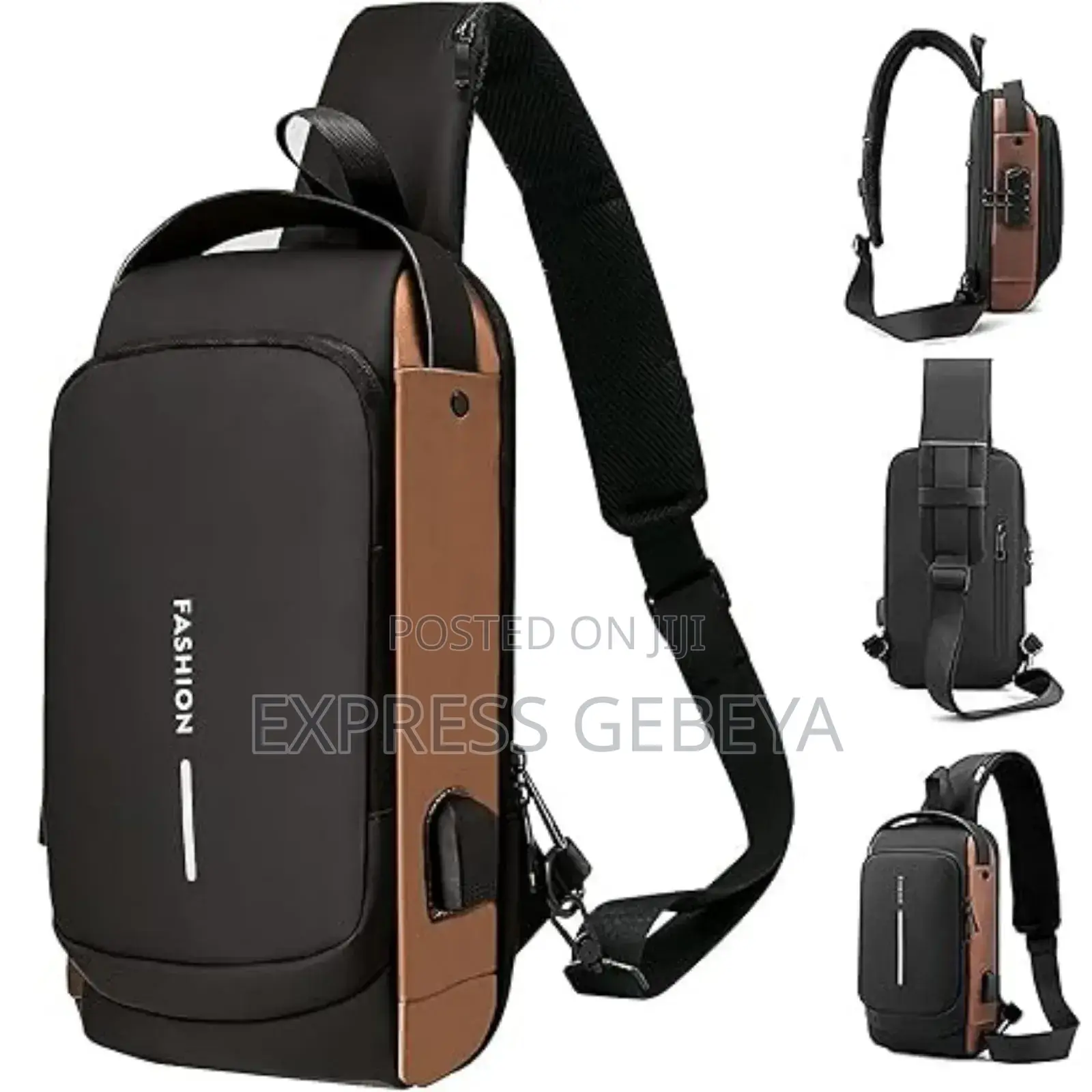 Waterproof Smart Tourist Hand Bag በpassword የሚቆለፍ ቦርሳ