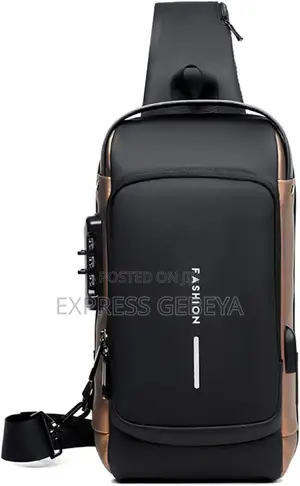 Waterproof Smart Tourist Hand Bag በpassword የሚቆለፍ ቦርሳ