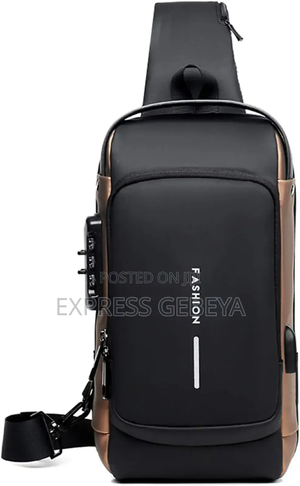 Waterproof Smart Tourist Hand Bag በpassword የሚቆለፍ ቦርሳ