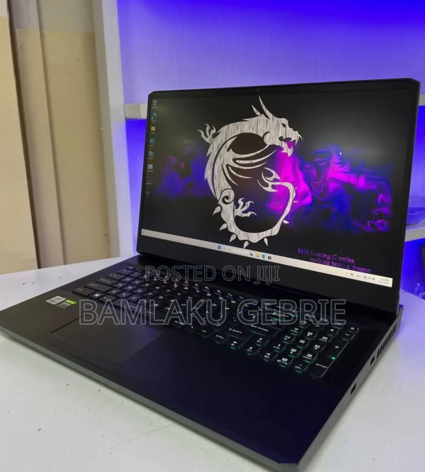 New Laptop MSI GP66 LEOPARD 10UG 32GB Intel Core I7 SSD 1T