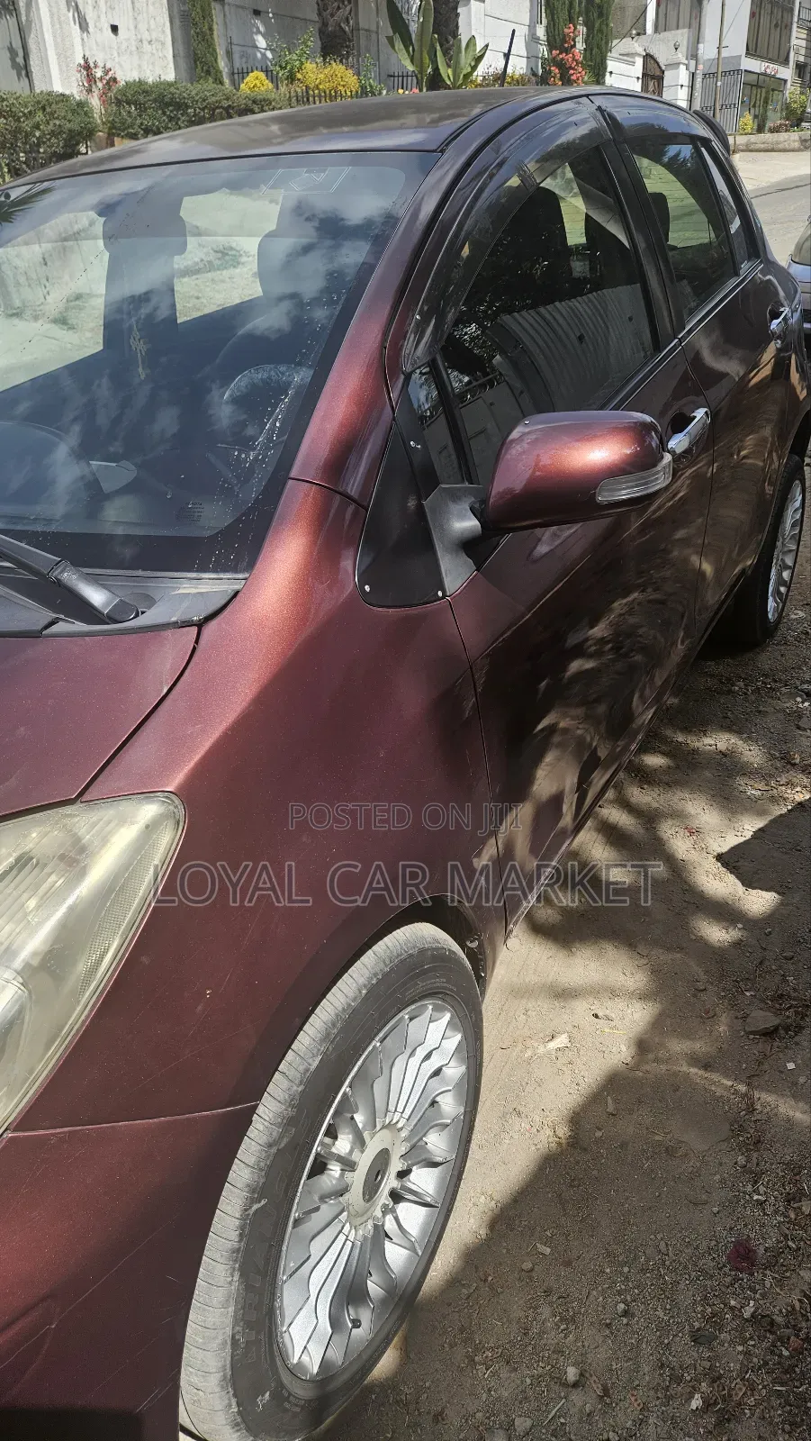 Toyota Yaris 2010 Burgundy