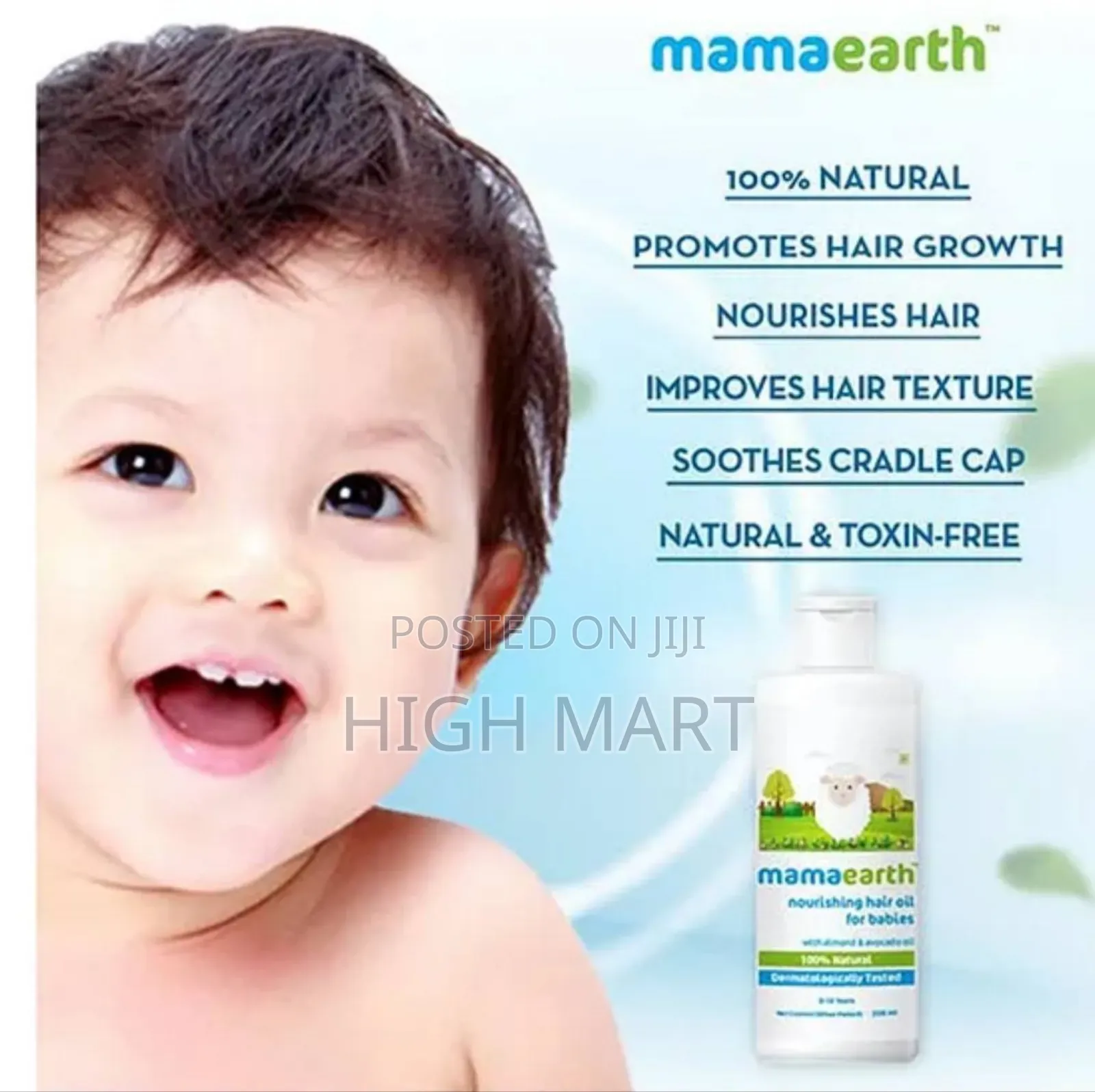 Mama Earth Baby Nourishing Hair Oil