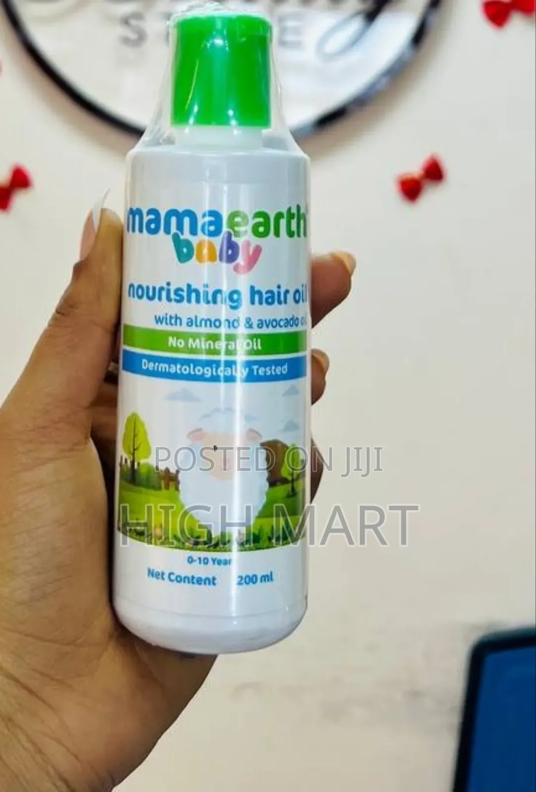 Mama Earth Baby Nourishing Hair Oil