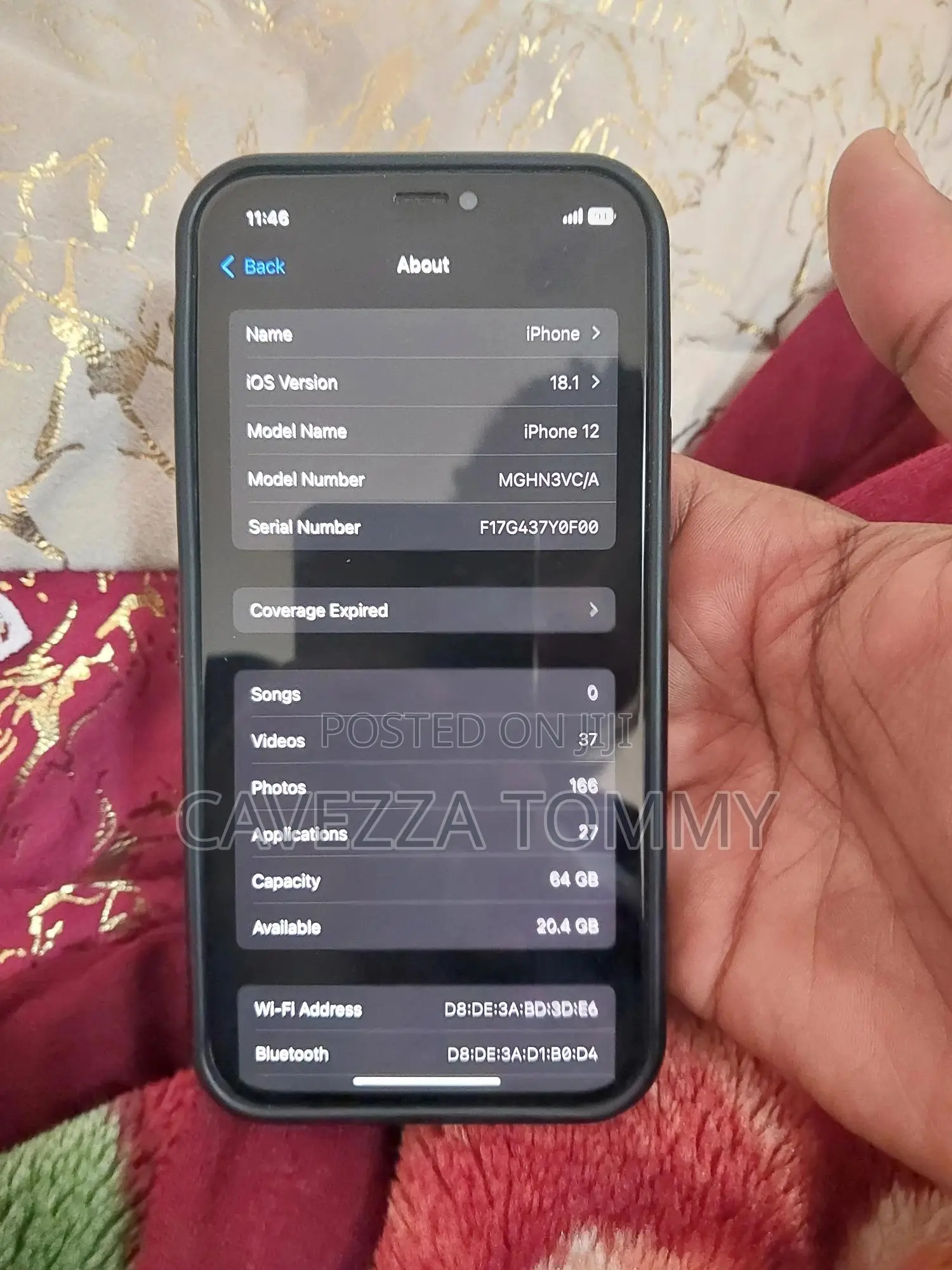 Apple iPhone 12 64 GB Black