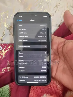 Apple iPhone 12 64 GB Black