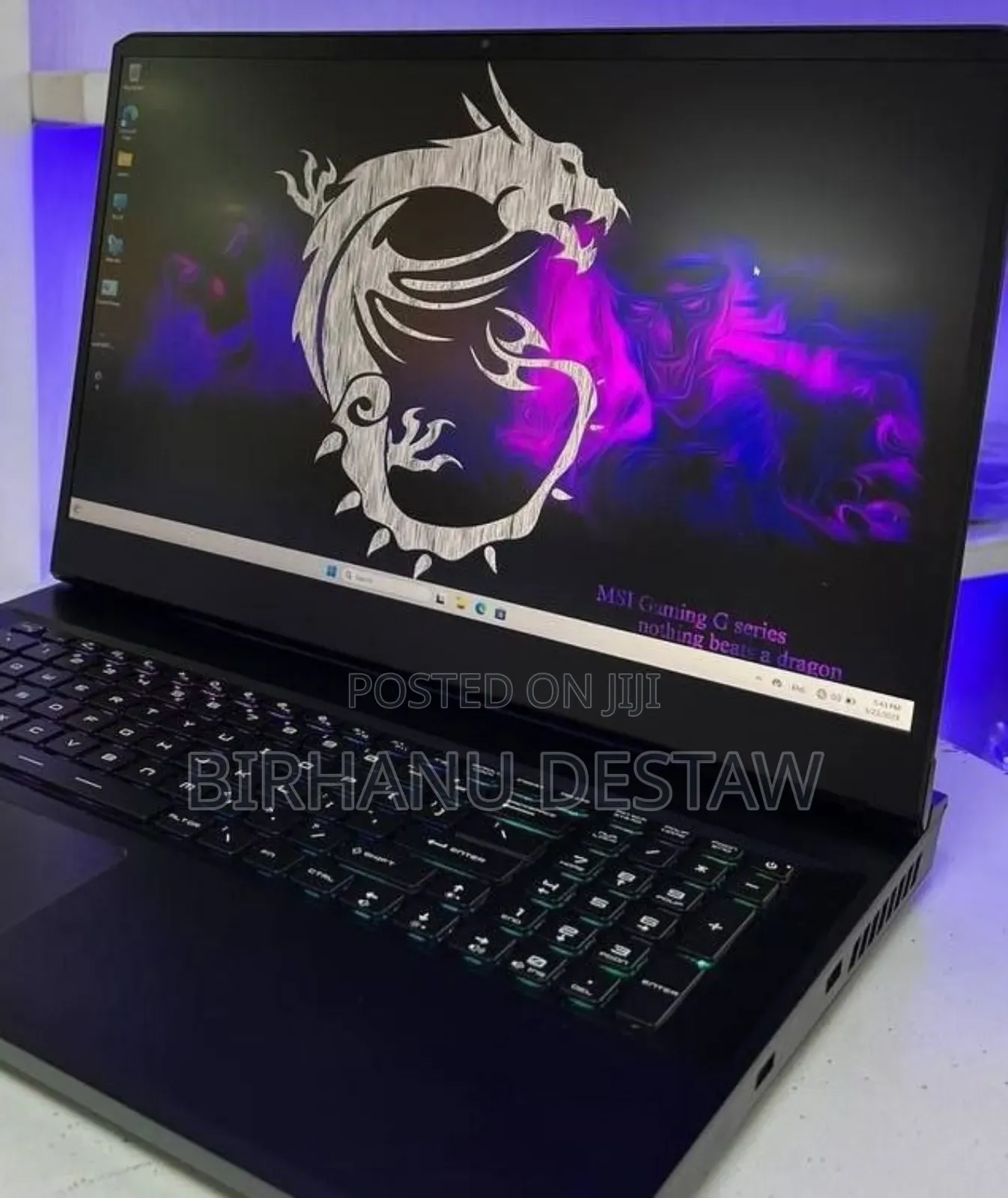 New Laptop MSI GP66 LEOPARD 10UG 32GB Intel Core I7 SSD 1T