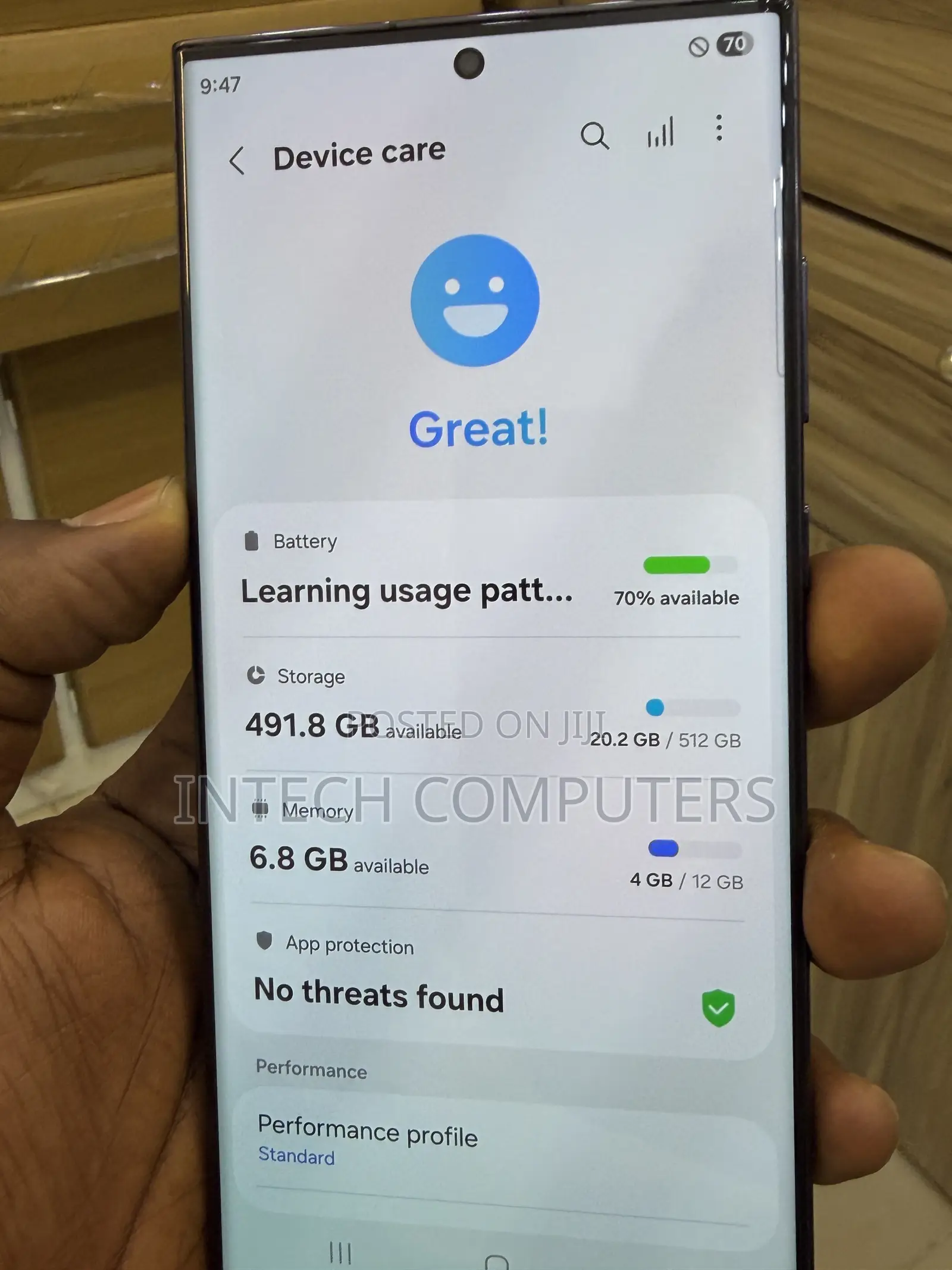 New Samsung Galaxy S23 Ultra 256 GB Black