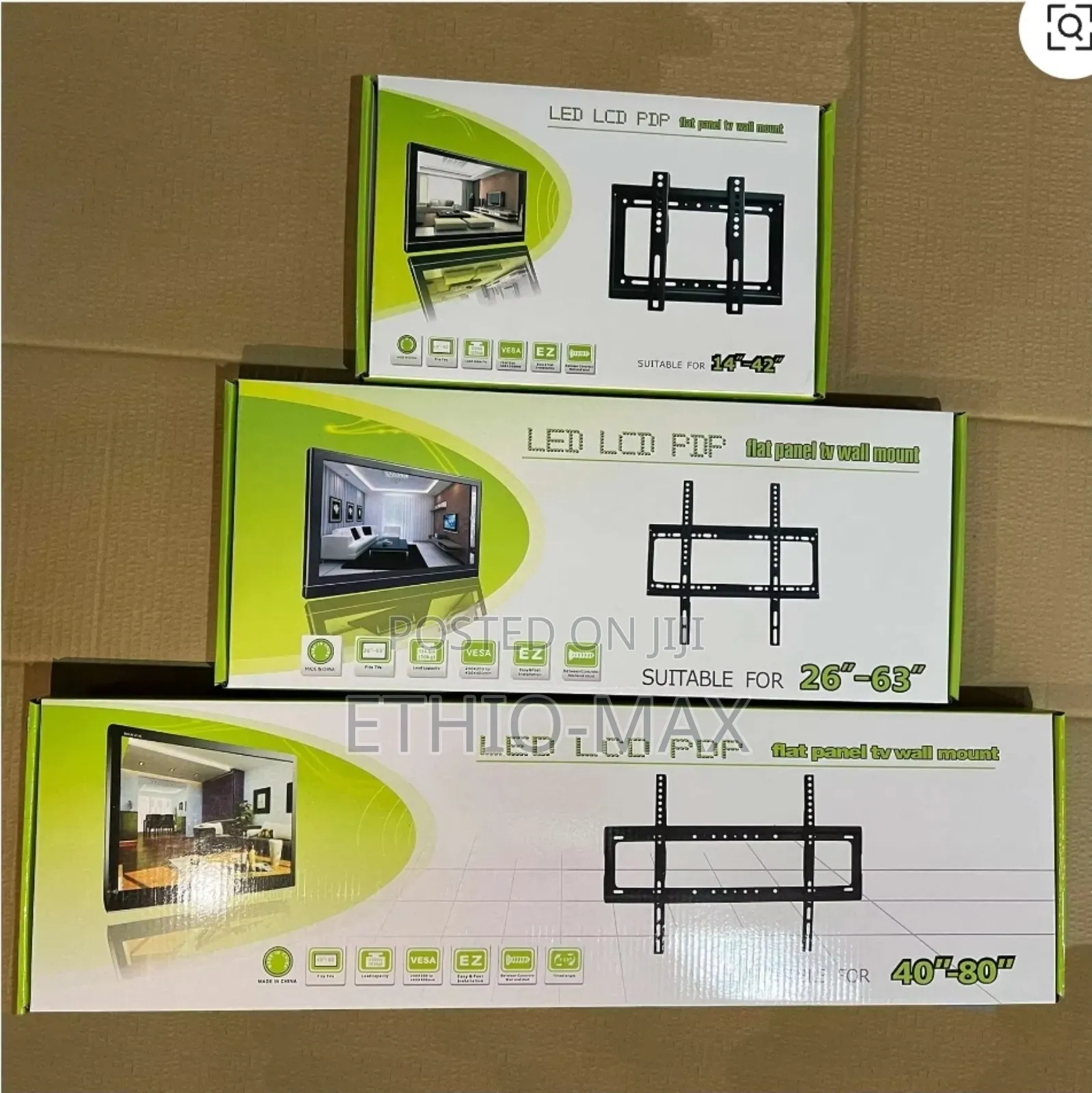 Flat Panel Tv Wall Mount For 24" Inch 63"