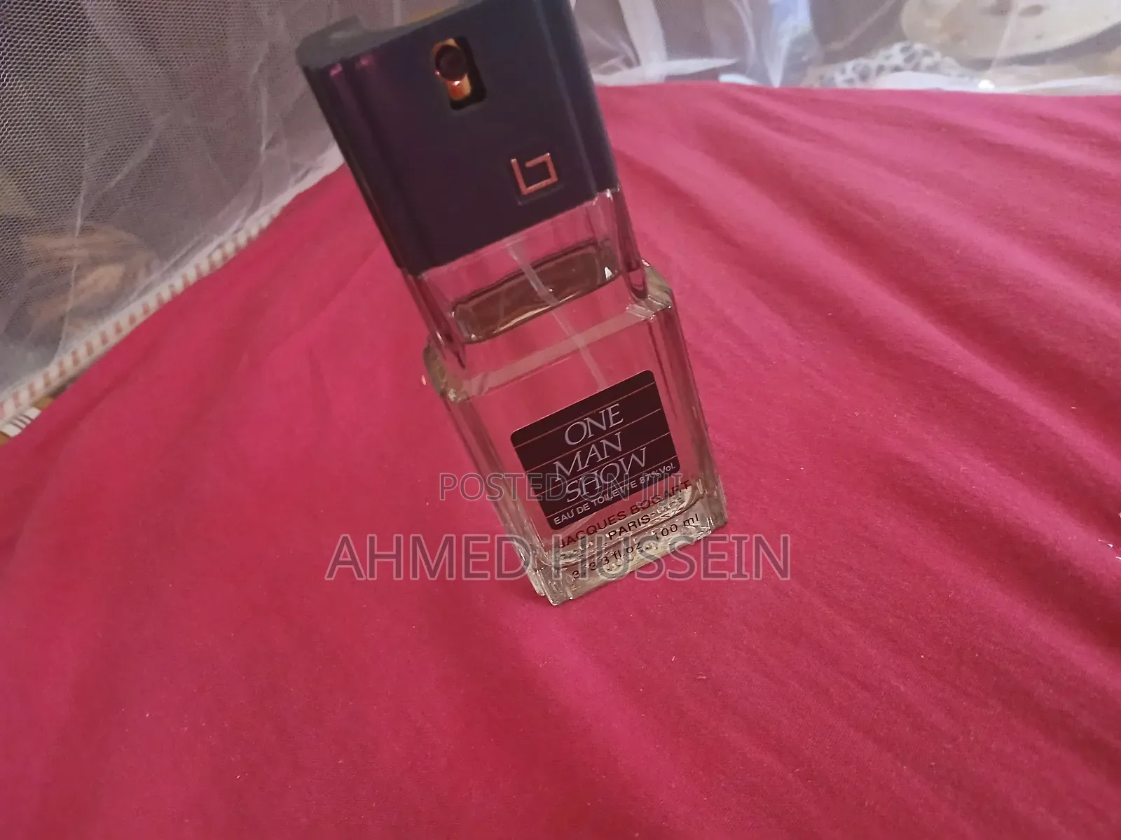 One Man Show Perfume, 100ml Used