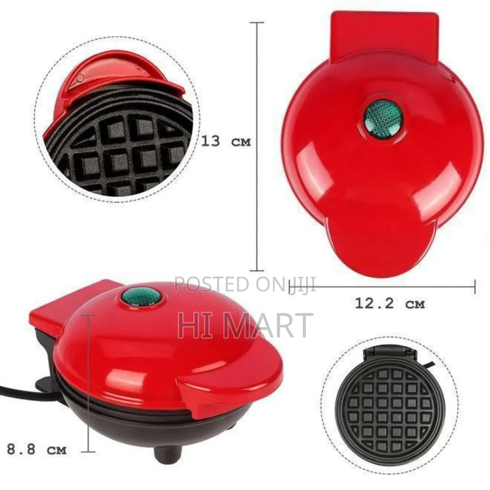 Non Stick Mini Waffle Maker