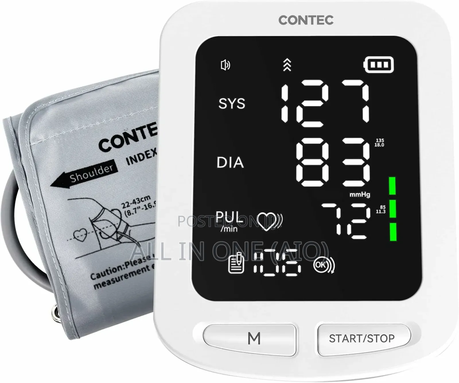 Trister Digital Blood Pressure Monitor Ts 300bp