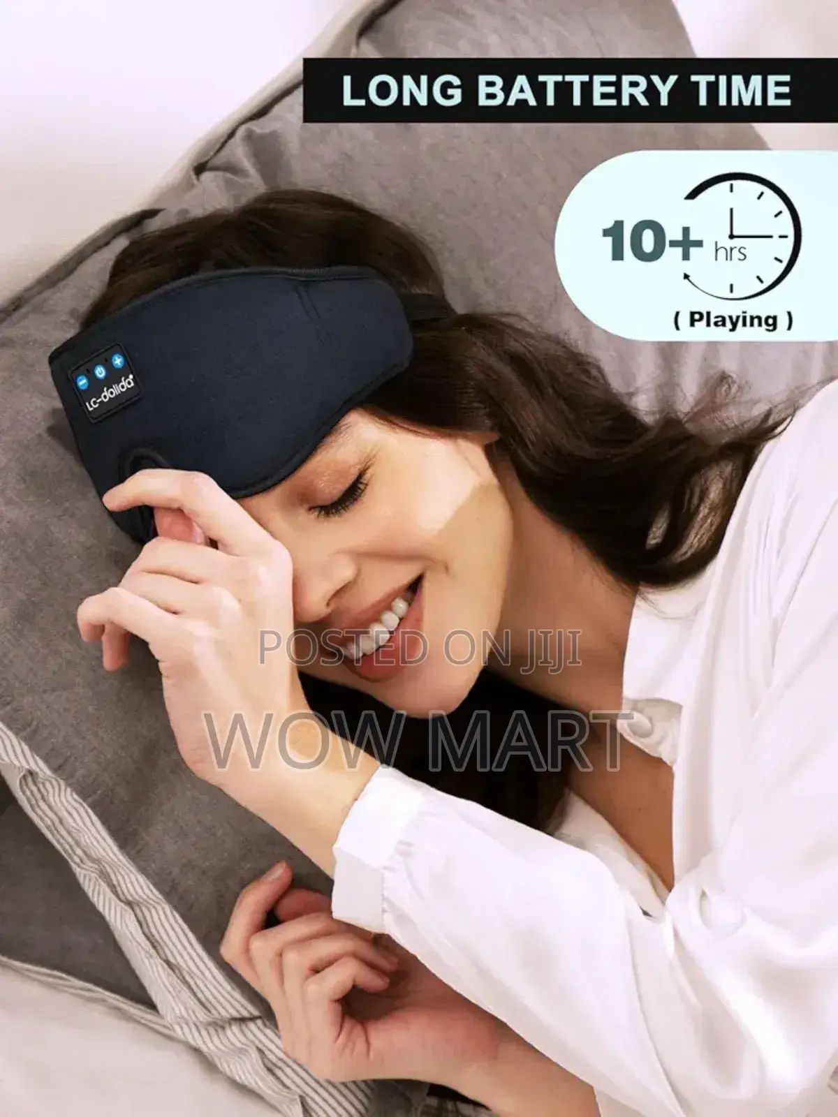 Lc-dolida Bluetooth Sleep Mask With Integrated Headphones
