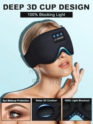 Lc-dolida Bluetooth Sleep Mask With Integrated Headphones